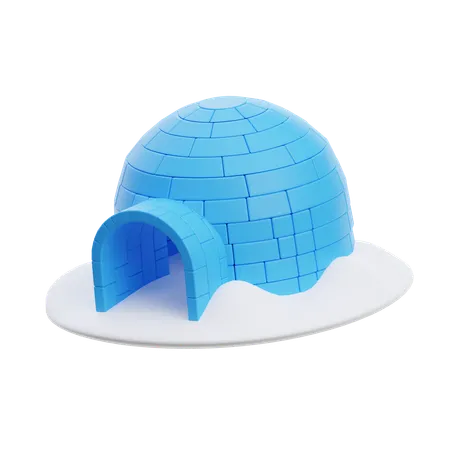 Igloo  3D Icon