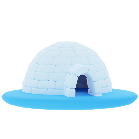 Igloo  3D Icon