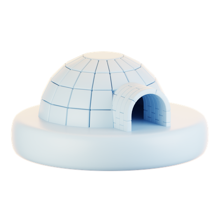 Igloo  3D Icon