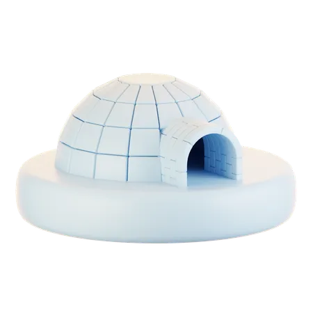 Igloo  3D Icon