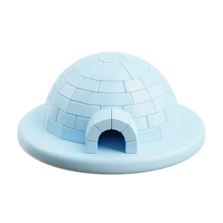 Igloo  3D Icon