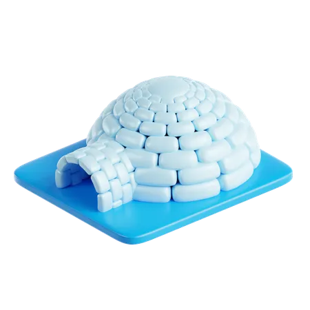 Igloo  3D Icon