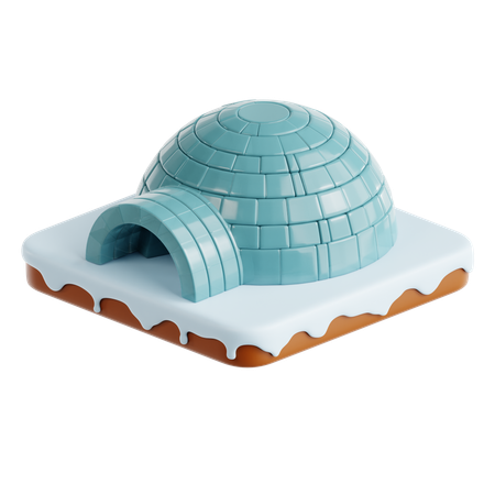 Igloo  3D Icon