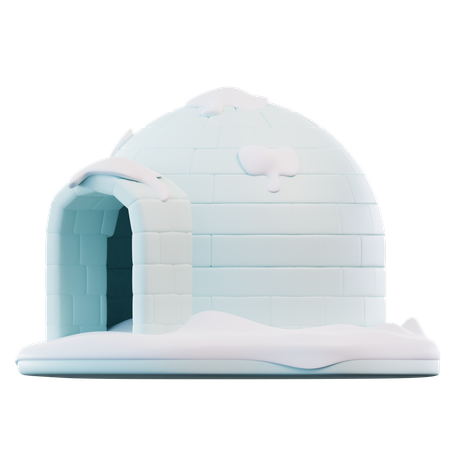 Igloo  3D Icon