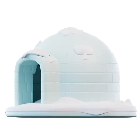 Igloo  3D Icon