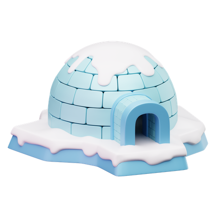 Igloo  3D Icon