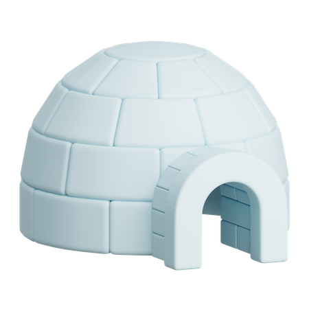 Igloo  3D Icon