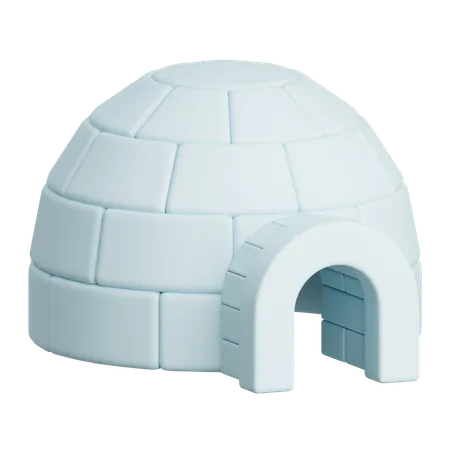 Igloo  3D Icon