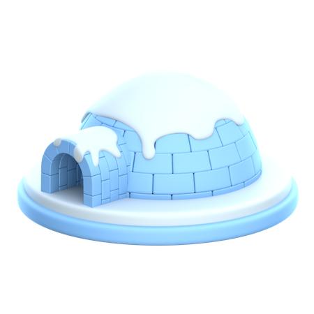 Igloo  3D Icon