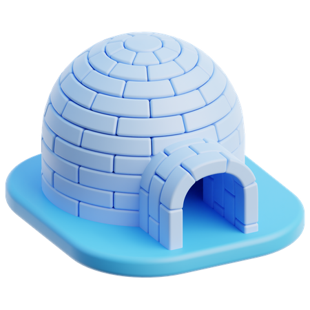 Igloo  3D Icon