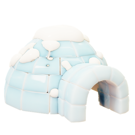 Igloo  3D Icon