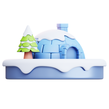 Iglu  3D Icon