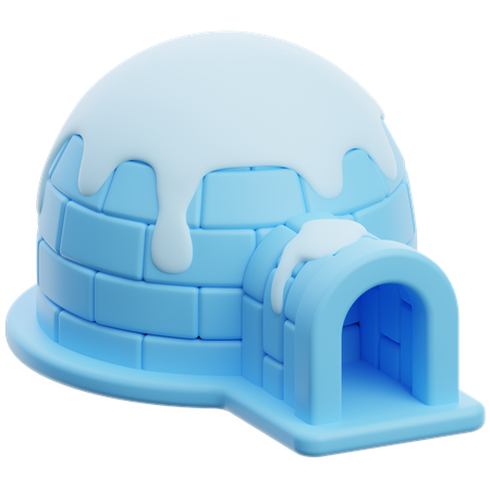 Iglu  3D Icon