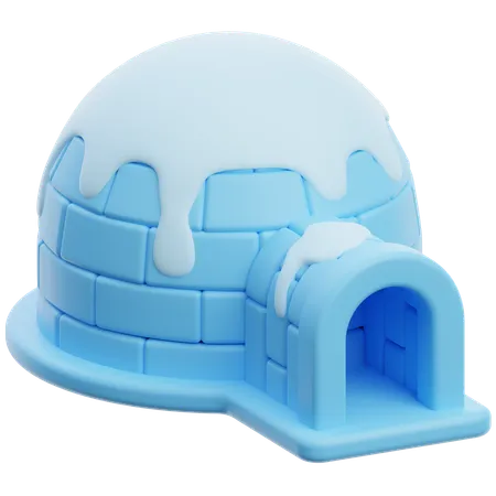 Iglu  3D Icon