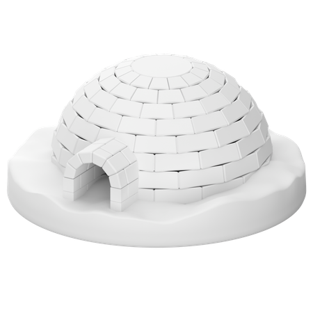 Iglu  3D Icon