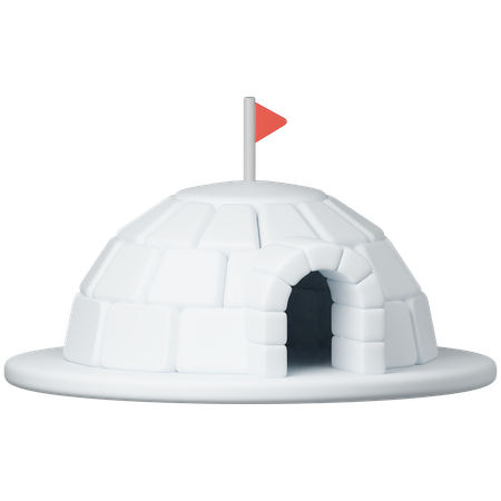 Iglu  3D Icon