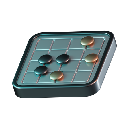 Igo board game  3D Icon