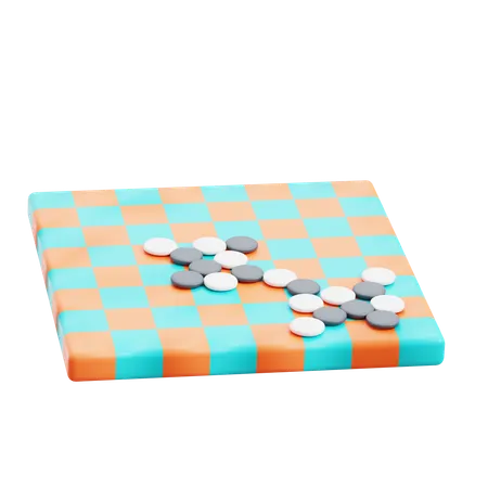 Igo Board Game  3D Icon