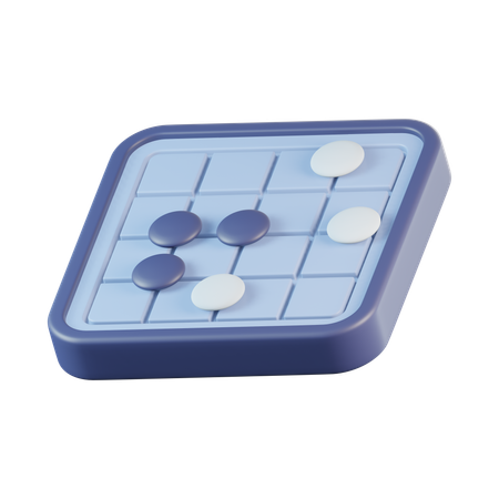 Igo Board Game  3D Icon