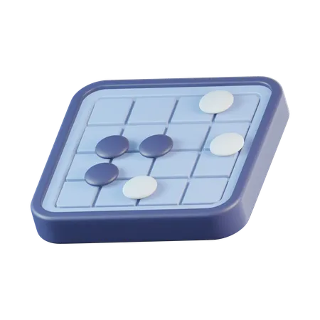 Igo Board Game  3D Icon