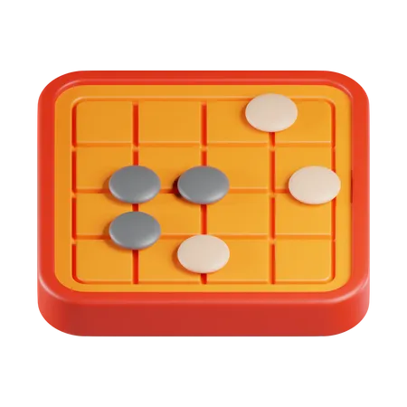 Igo Board Game  3D Icon