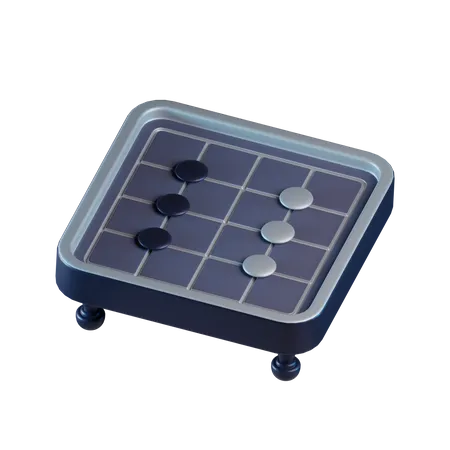 Igo Board Game  3D Icon