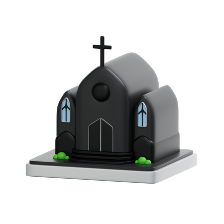Igreja  3D Icon