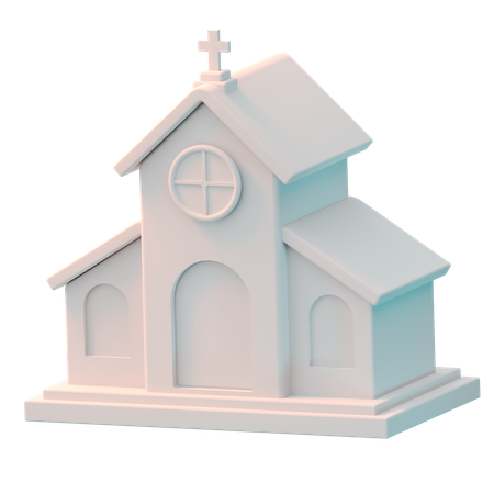 Igreja  3D Icon