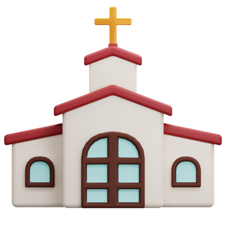 Igreja  3D Icon