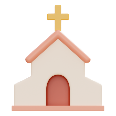 Igreja catedral  3D Icon