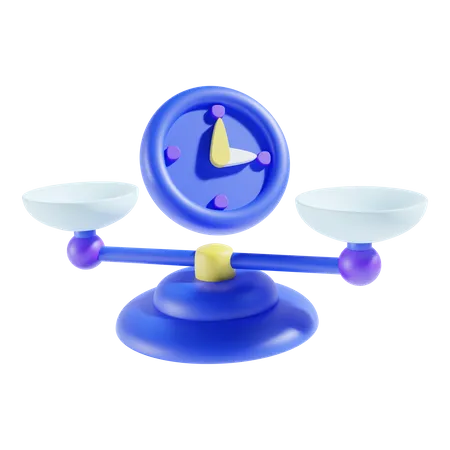 Igualdade de tempo  3D Icon