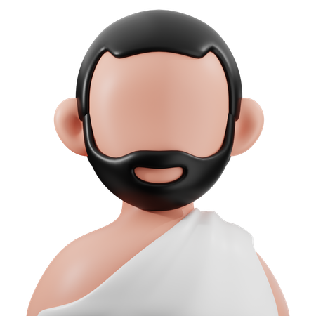 Ihram  3D Icon