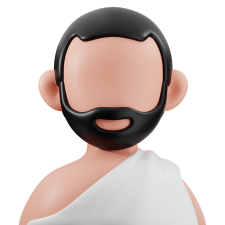 Ihram  3D Icon