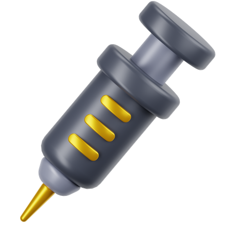 Ijection Syringe  3D Icon