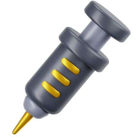 Ijection Syringe  3D Icon