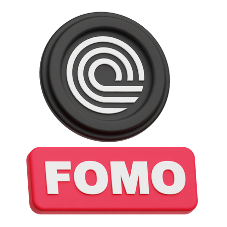 Il n'y a pas de peur de l'ombre (FOMO)  3D Icon