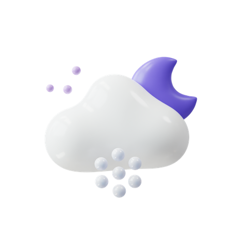 Il y a de la buée la nuit  3D Icon