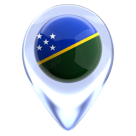 Ilhas Salomão  3D Icon