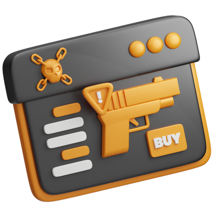 Illegal Weapon online shop  3D Icon