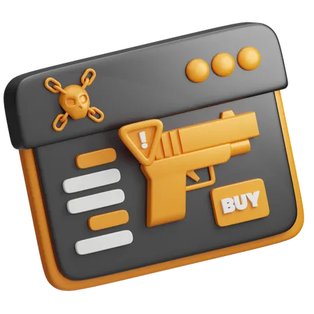Illegal Weapon online shop  3D Icon