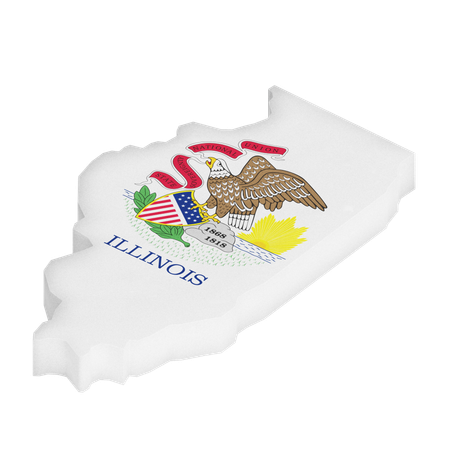 Illinois  3D Icon