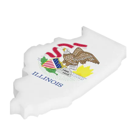 Illinois  3D Icon