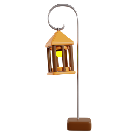 Illuminated Winter Lantern  3D Icon