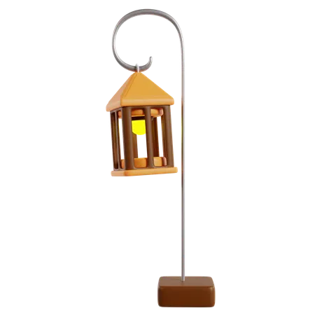 Illuminated Winter Lantern  3D Icon