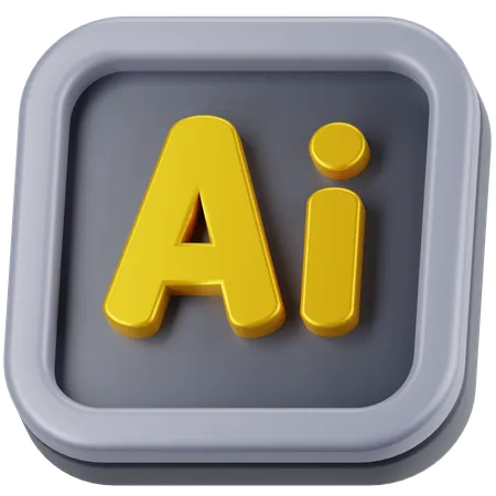 Illustrator  3D Icon