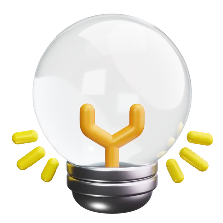 Iluminação  3D Icon