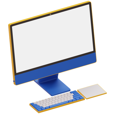 IMac の  3D Icon