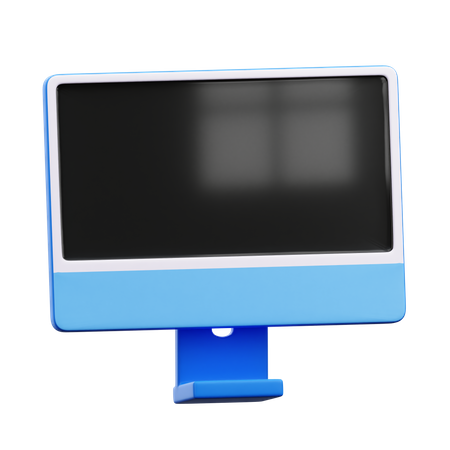 Imac Monitor 3D Icon