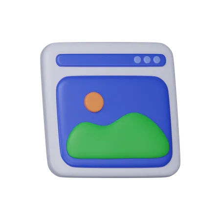 Image  3D Icon