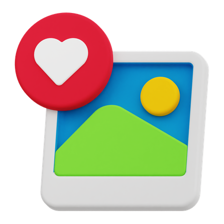 Image d'amour  3D Icon